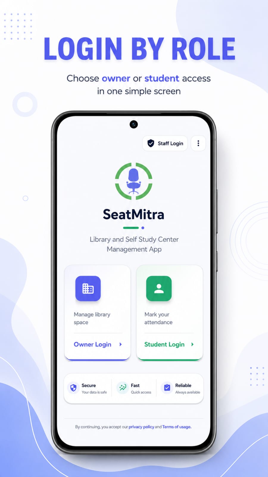 SeatMitra app screenshot 1